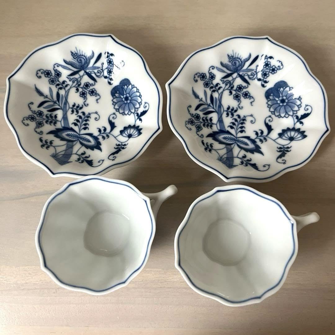 Amazon | Blue Danube ブルーダニューブ カップ&ソーサー2客 | ノー